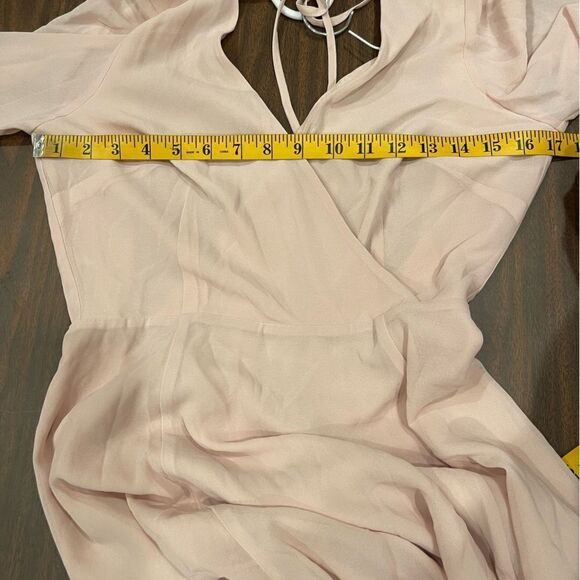 Yumi Kim Love Affair Long Sleeves Maxi Dress in Blush.Size S - Picture 16 of 16